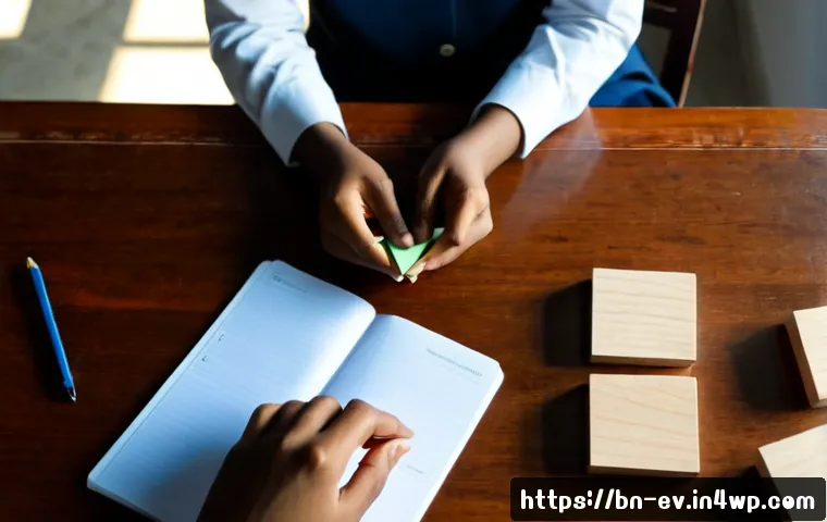 Home 17 비판적 사고와 생각 구조화의 연계 - Photorealistic overhead view of a Bengali professional at a clean wooden desk, thoughtfully arrangin...